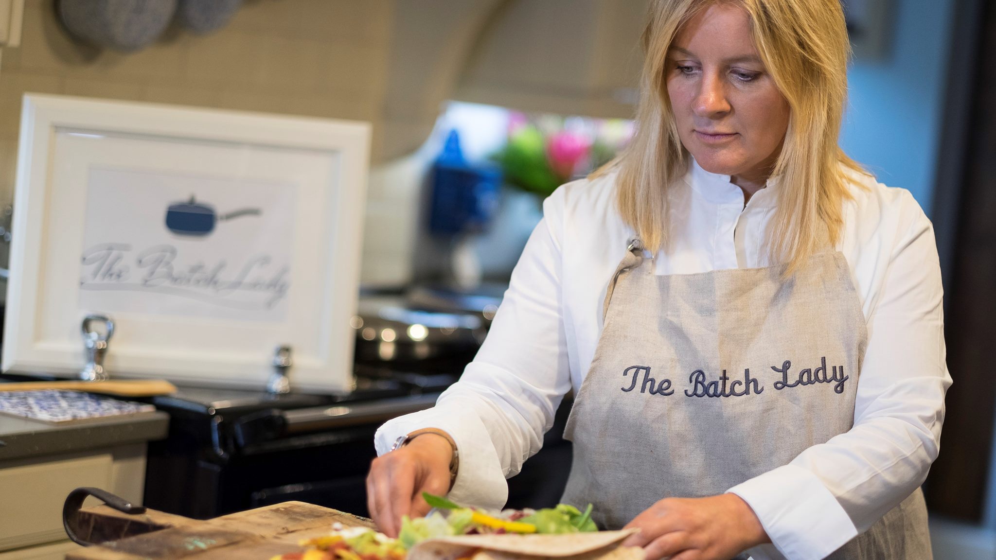 The Batch Lady - Black Forest Chocolate Roulade