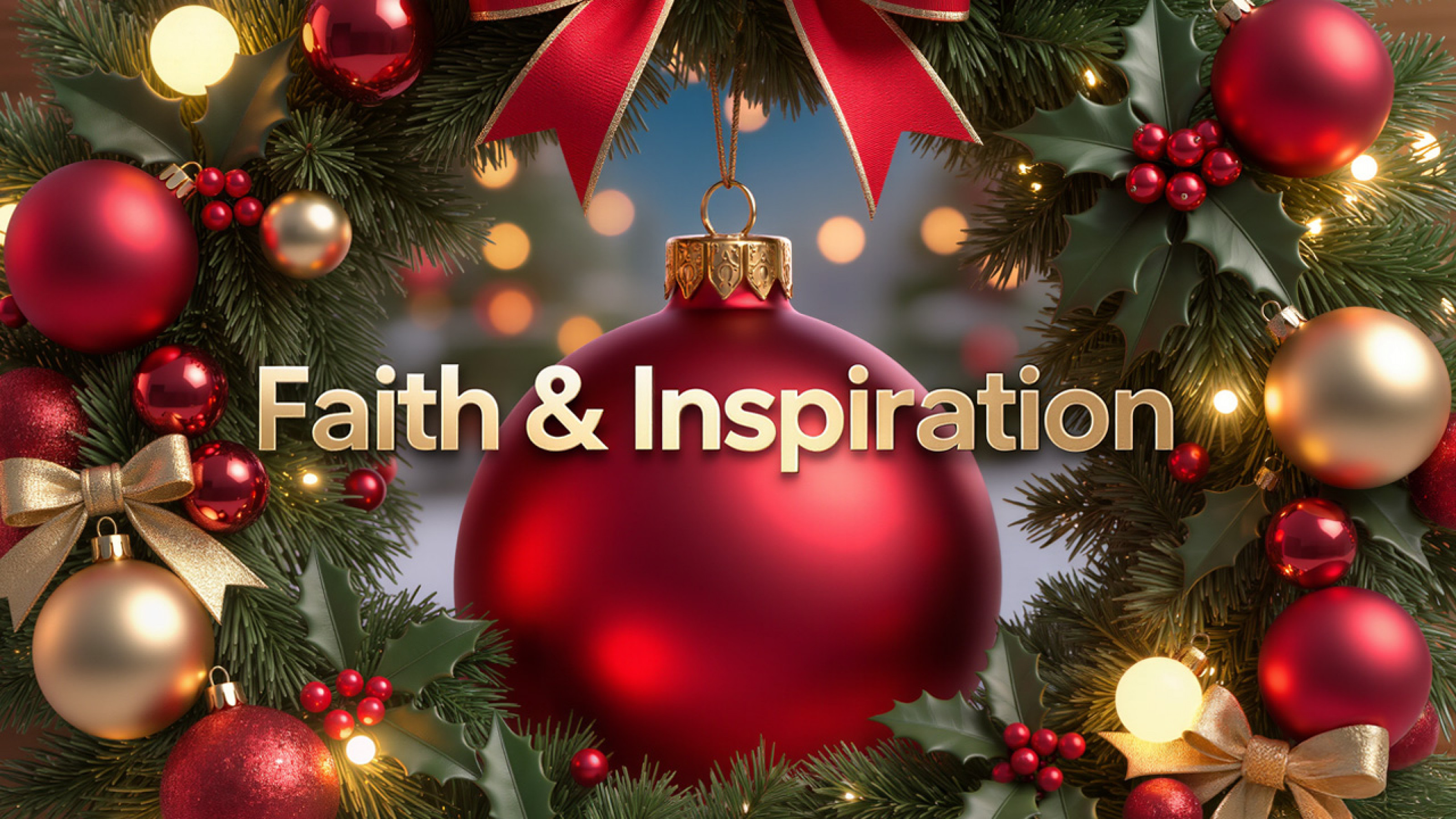 Faith & Inspiration