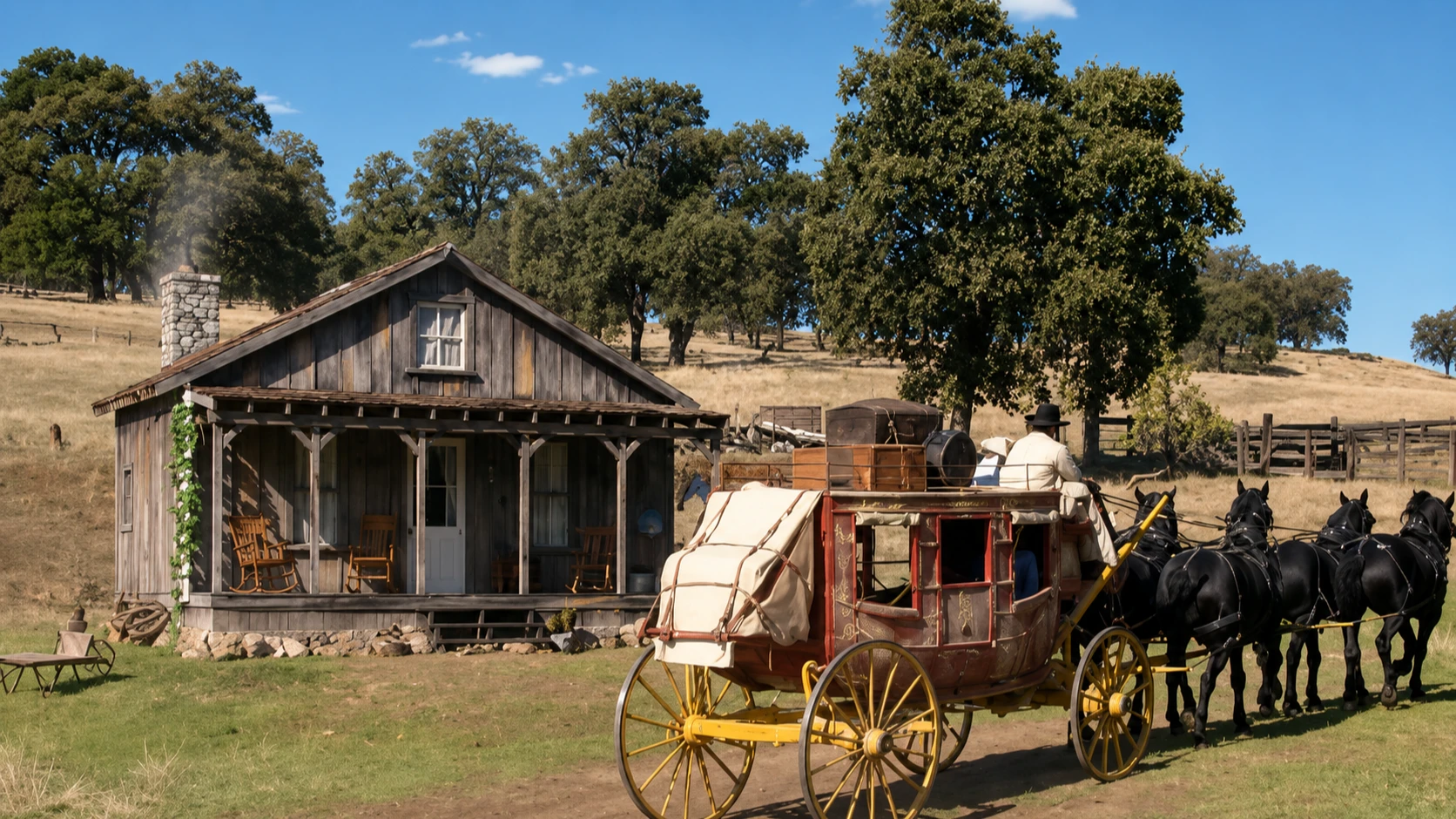 Stagecoach Santa