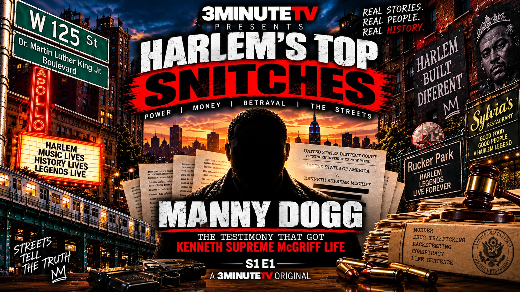 Harlem's Top Snitches - Manny Dogg