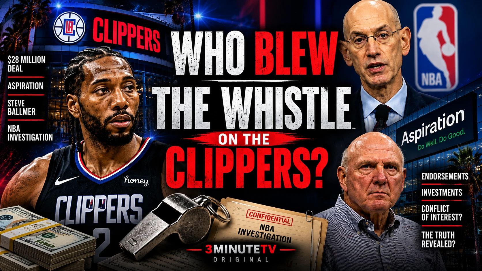 Who Blew The Whistle on Kawhi Leonard and  The Clippers