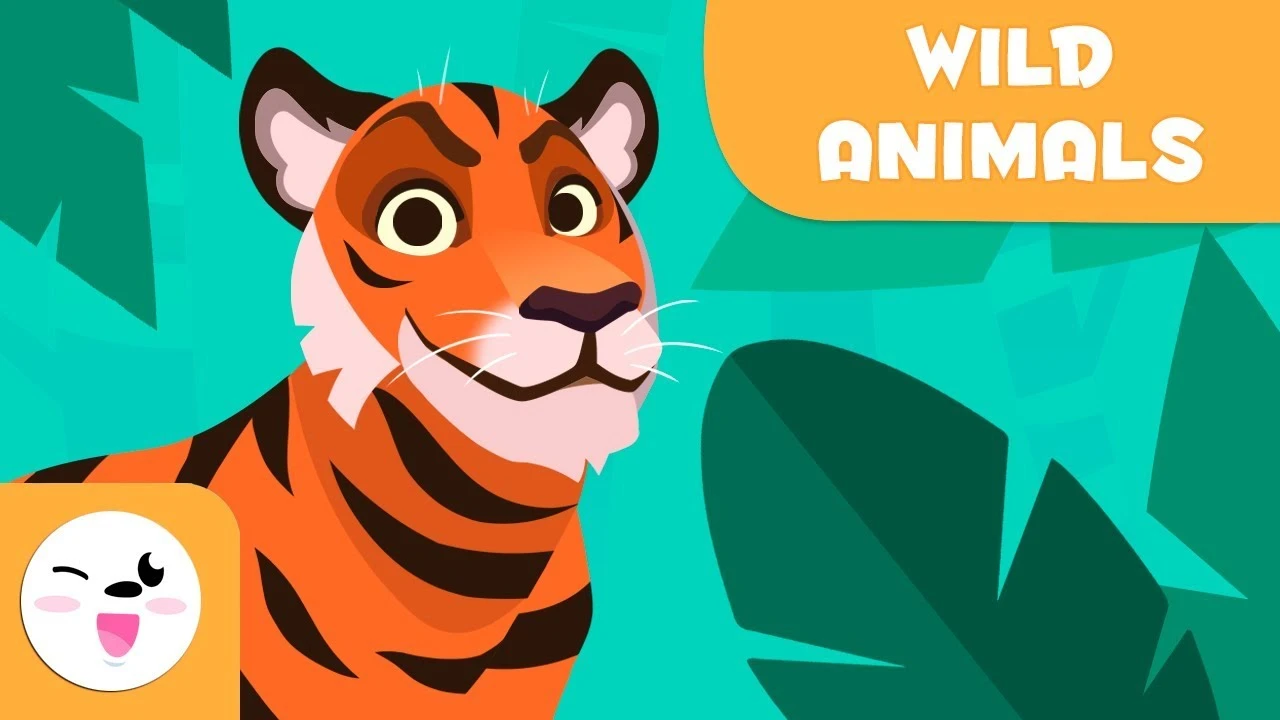 Wild animals for kids