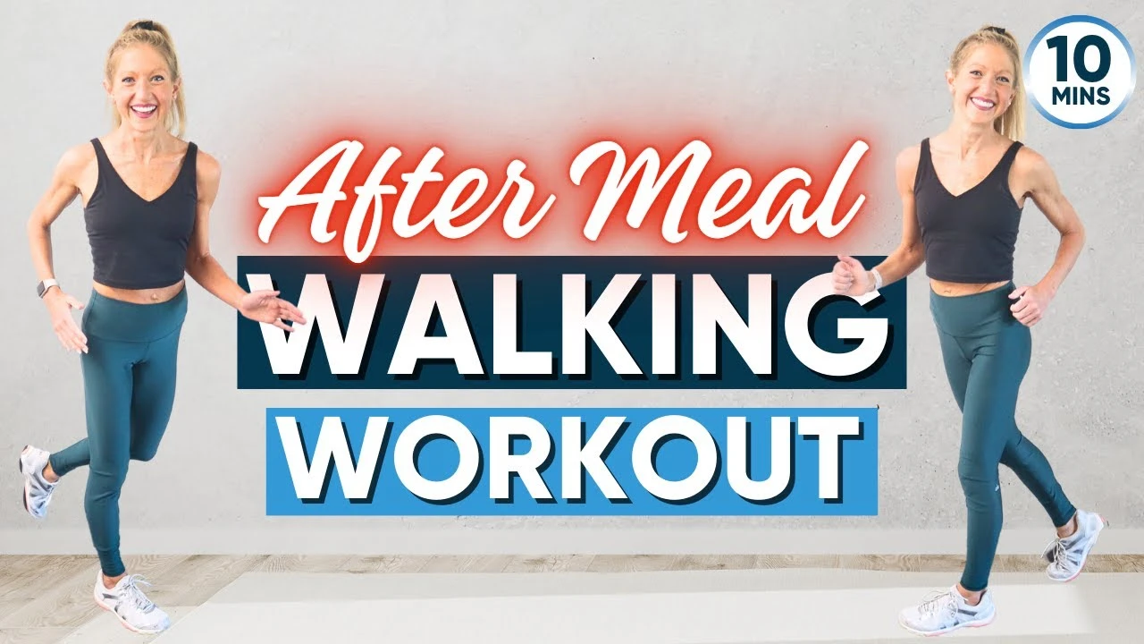 After Meal Walking Workout 10 Minutes