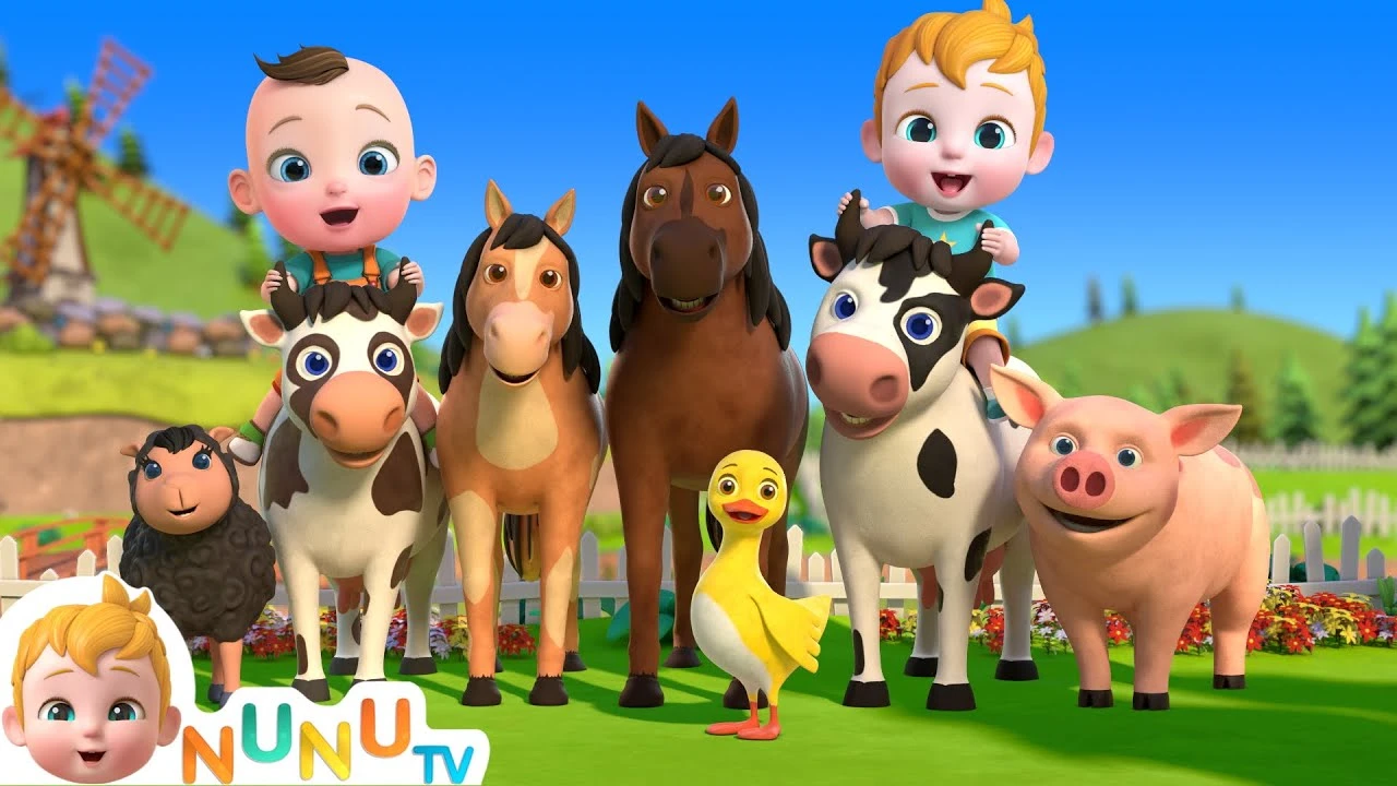 Animal Sound Song | Nursery Rhymes & Kids Songs