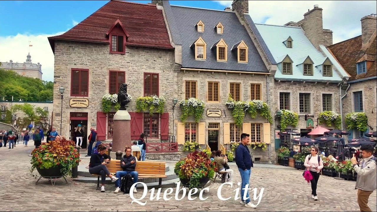 Beautiful Old Quebec City ❤️ Walking Tour Quebec city Attractions