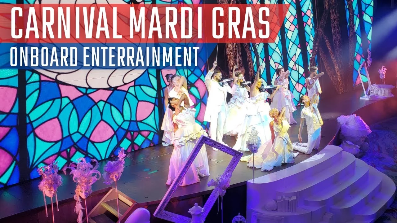 Carnival Mardi Gras Onboard Entertainment & Fun (4K)