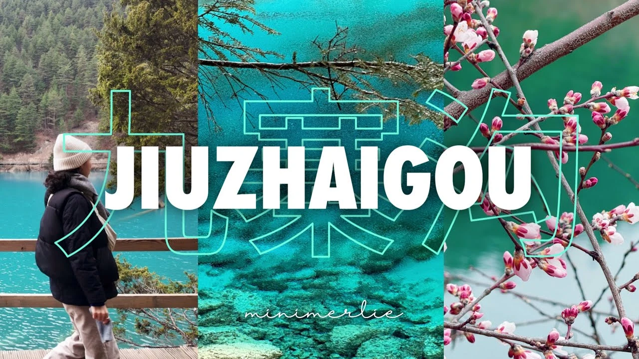 China Vlog 🌸 A Magical Spring in Jiuzhaigou & Huanglong Valley in the Snowy Sichuan Highlands