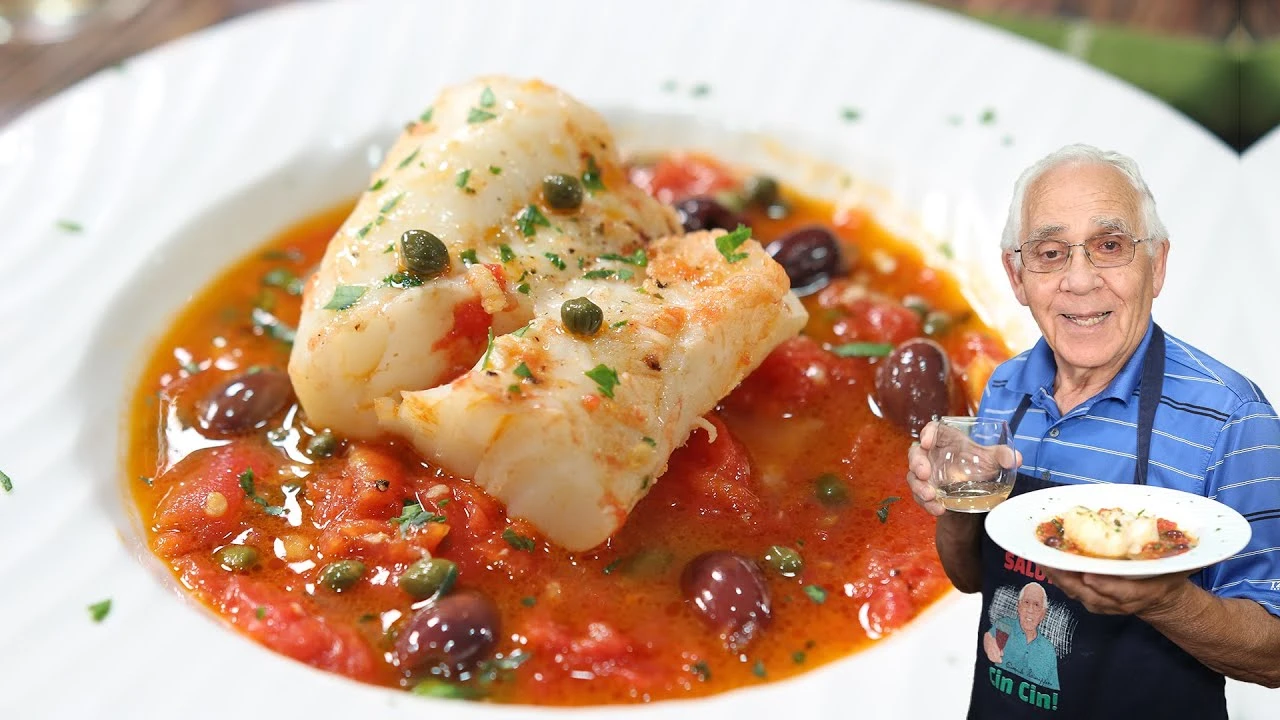 Cod in Puttanesca Sauce Recipe