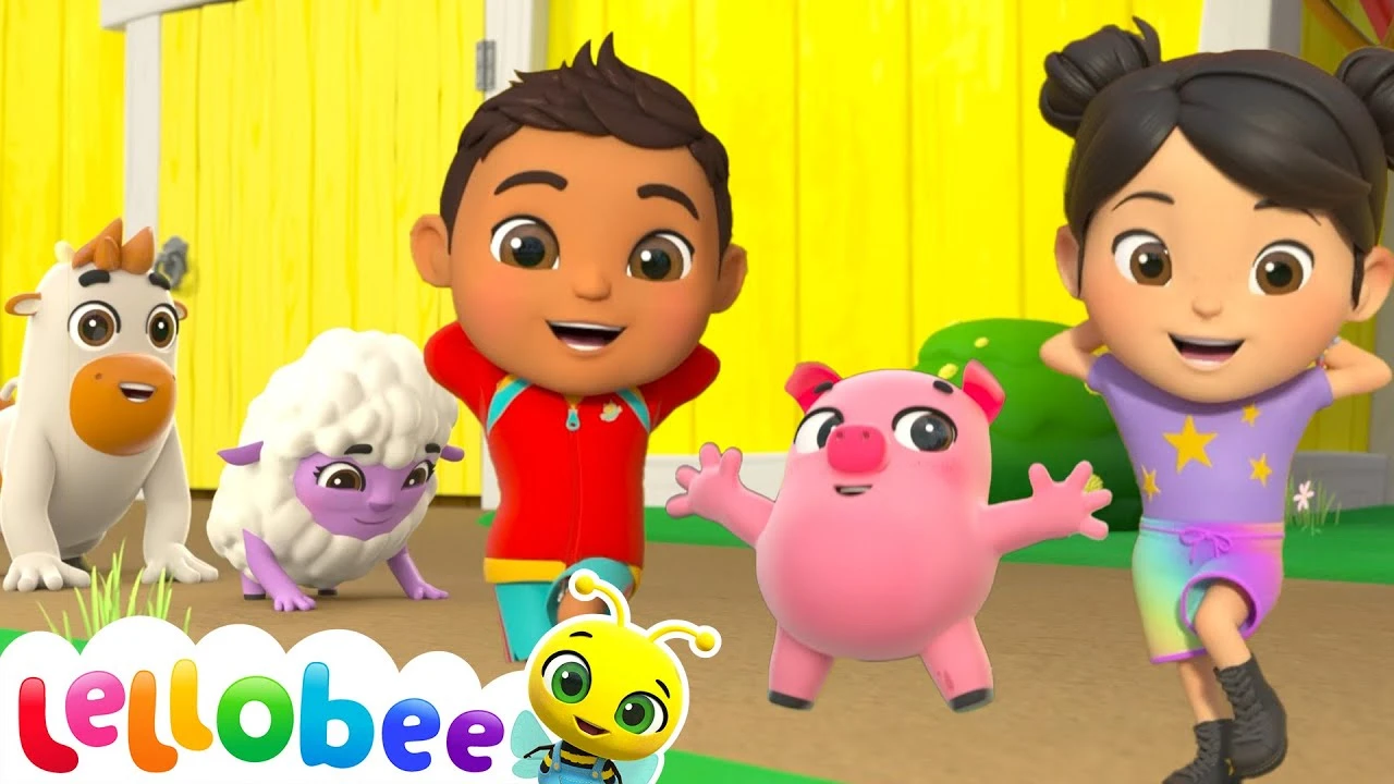 Farmyard Fitness Fun! Jump, Spin & Laugh!