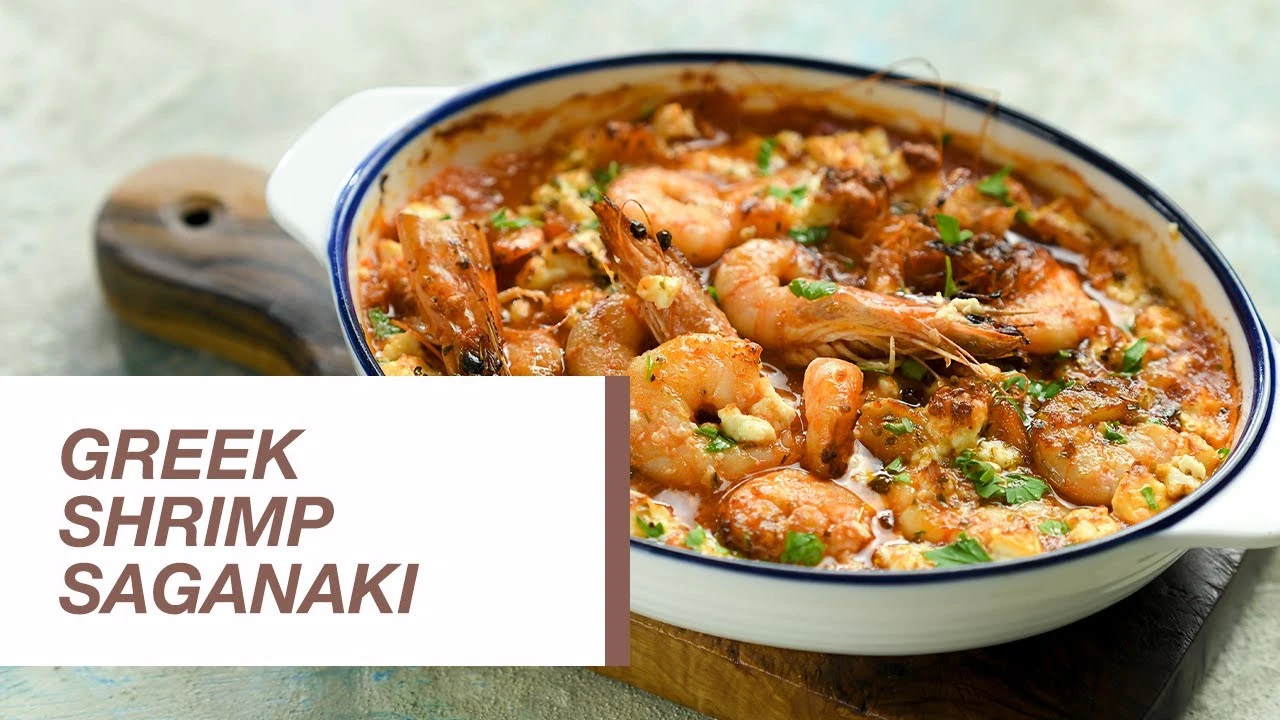 Greek Shrimp Saganaki