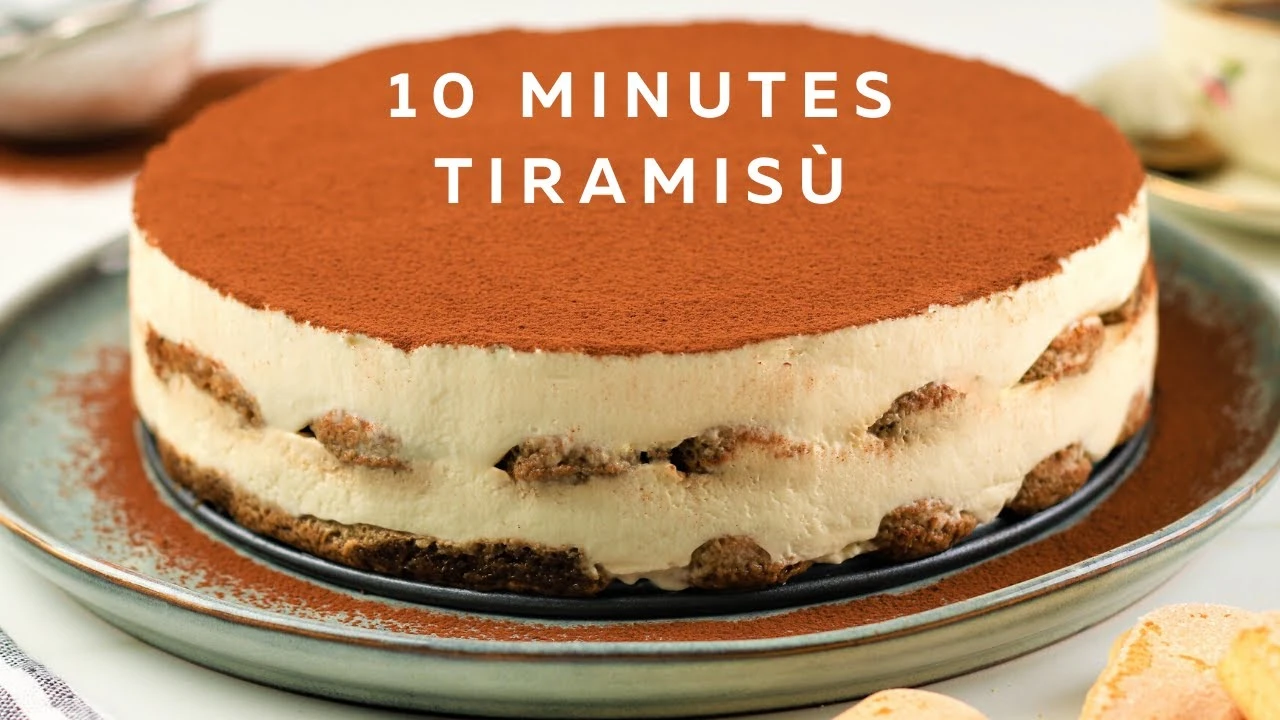 How To Make Tiramisu In 10 Minutes | Easy Tiramisu