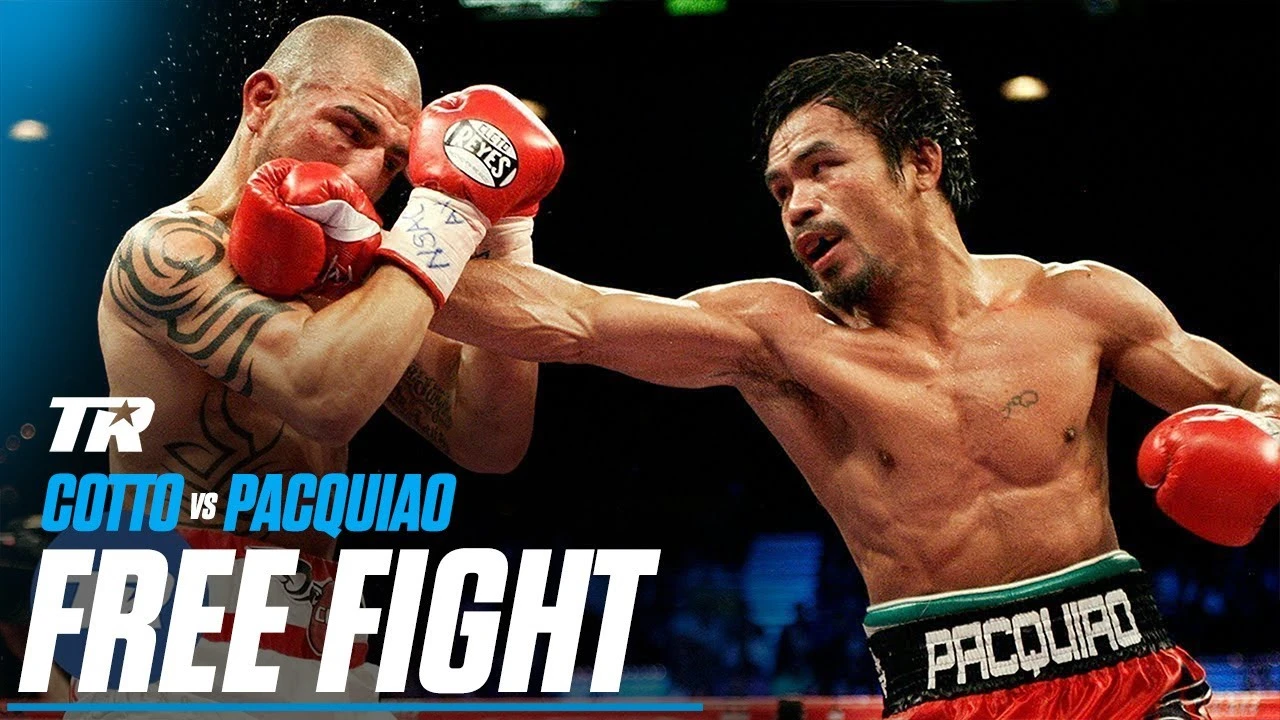Manny Pacquiao vs Miguel Cotto | ON THIS DAY FREE FIGHT | Pacquiao Wins Welterweight Gold