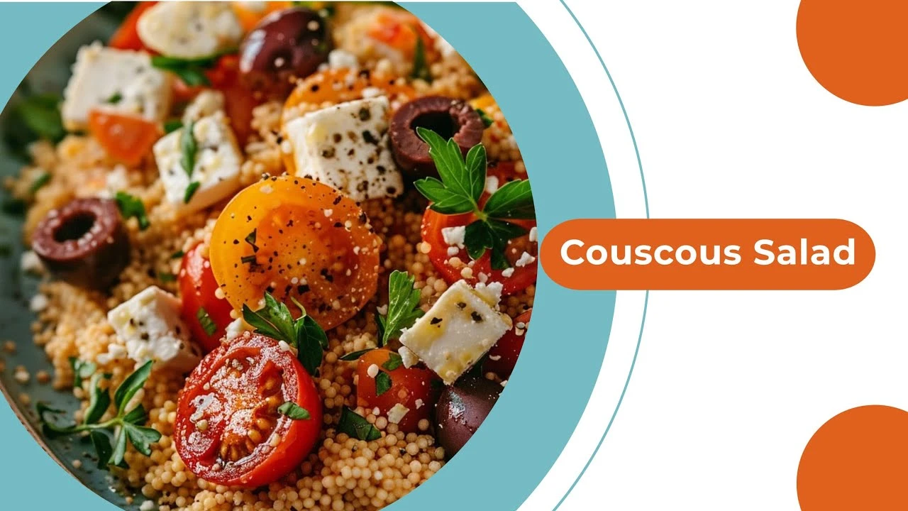 Mediterranean Couscous Salad Recipe.