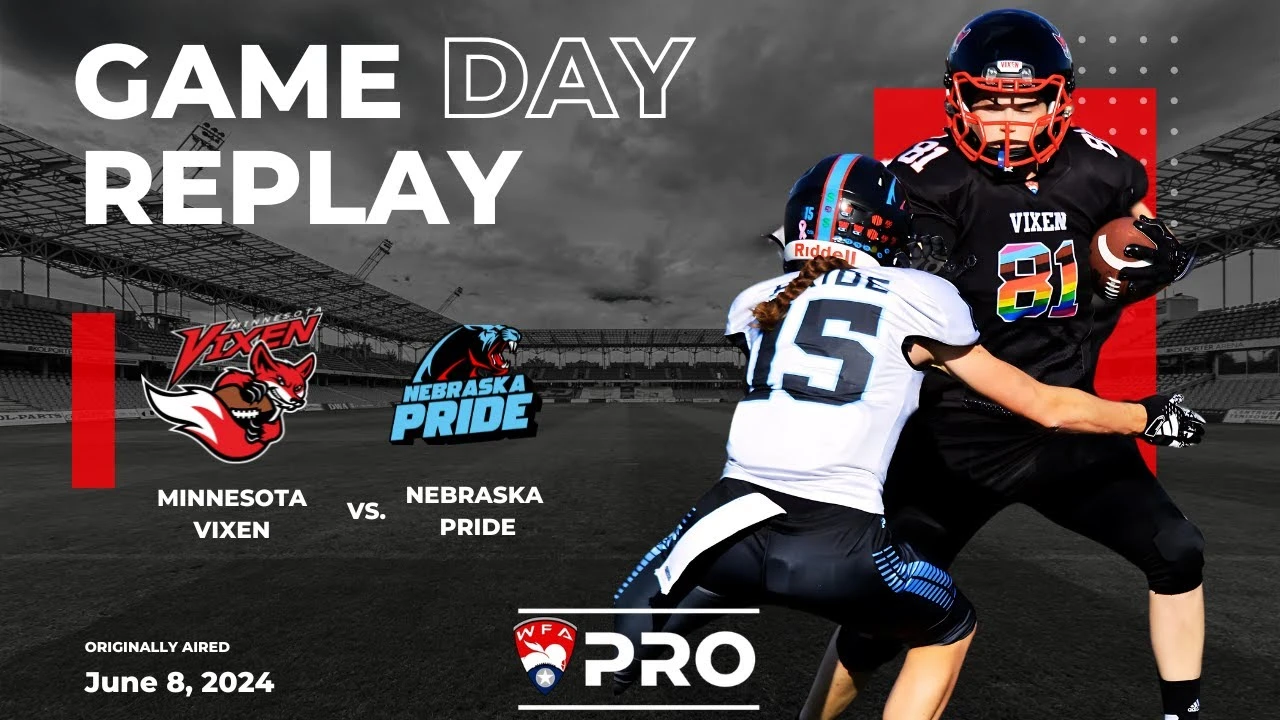 Minnesota Vixen Dominate Nebraska Pride | 34-0 Shutout Victory! 🏈🔥