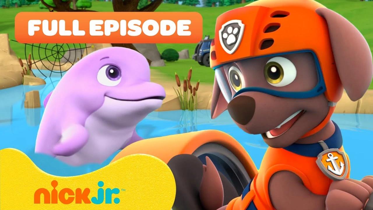 PAW Patrol Pups Pups Save a Dolphin Pup! w/ Zuma 🐬 FULL EPISODE