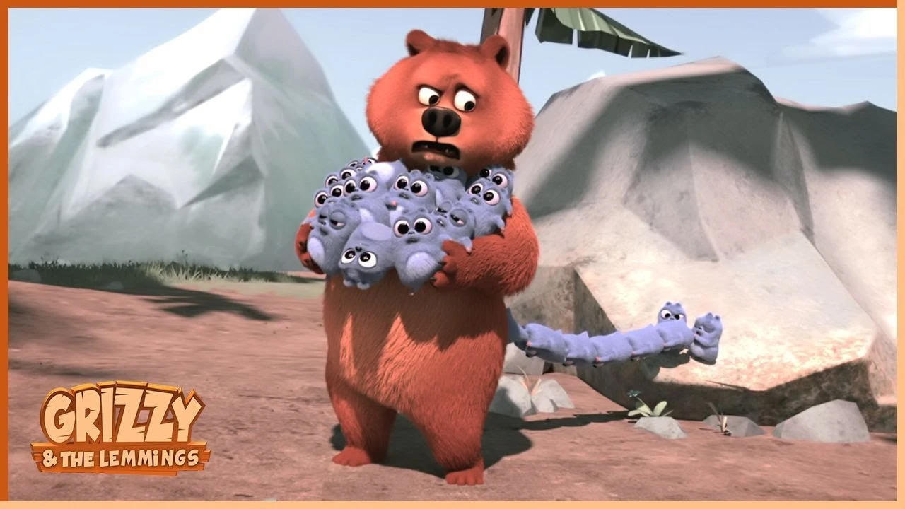 Remember how Grizzy met the Lemmings? 🪩 A Nostalgic Clip 🐻🐹