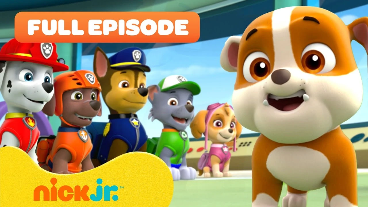 Rubble Joins the PAW Patrol and the Pups Save a Walrus!