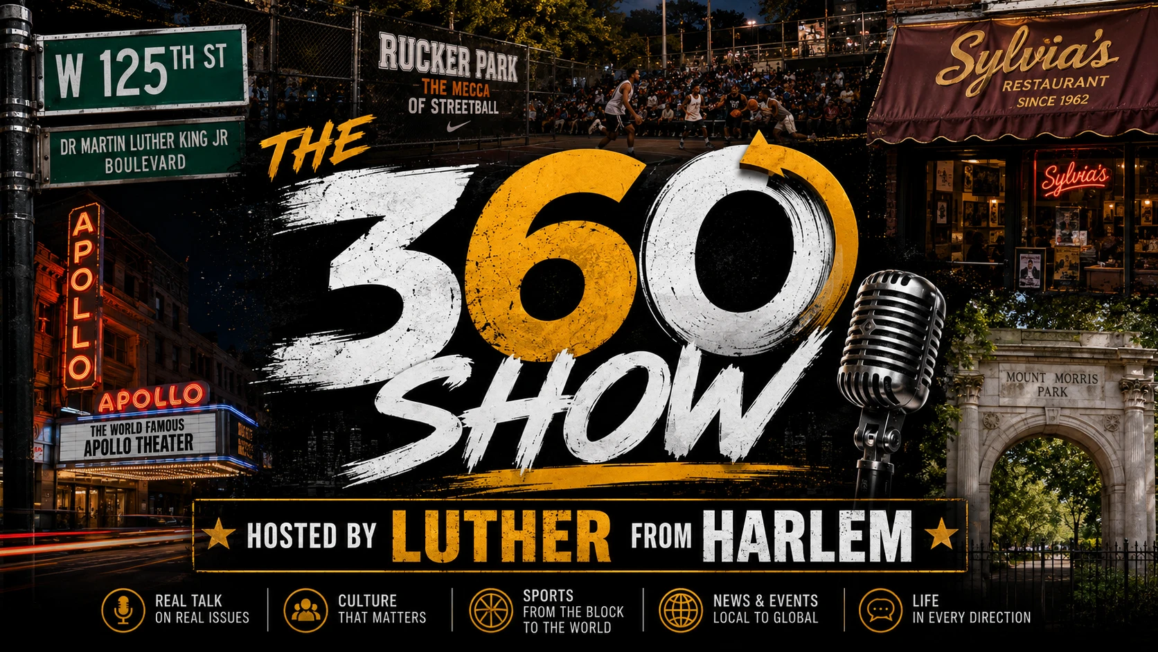 The 360 Show hosted Luther From Harlem