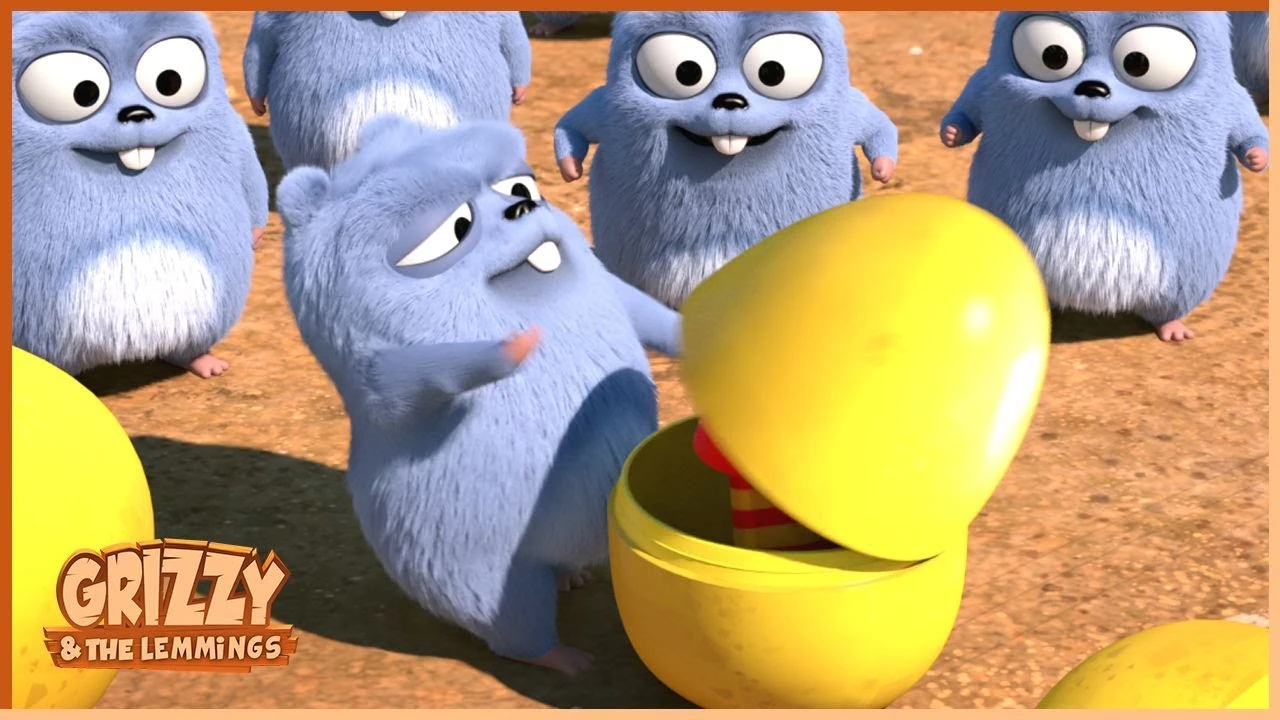 The Golden Eggs | Grizzy & the lemmings | 35' Compilation | 🐻🐹 Cartoon for Kids