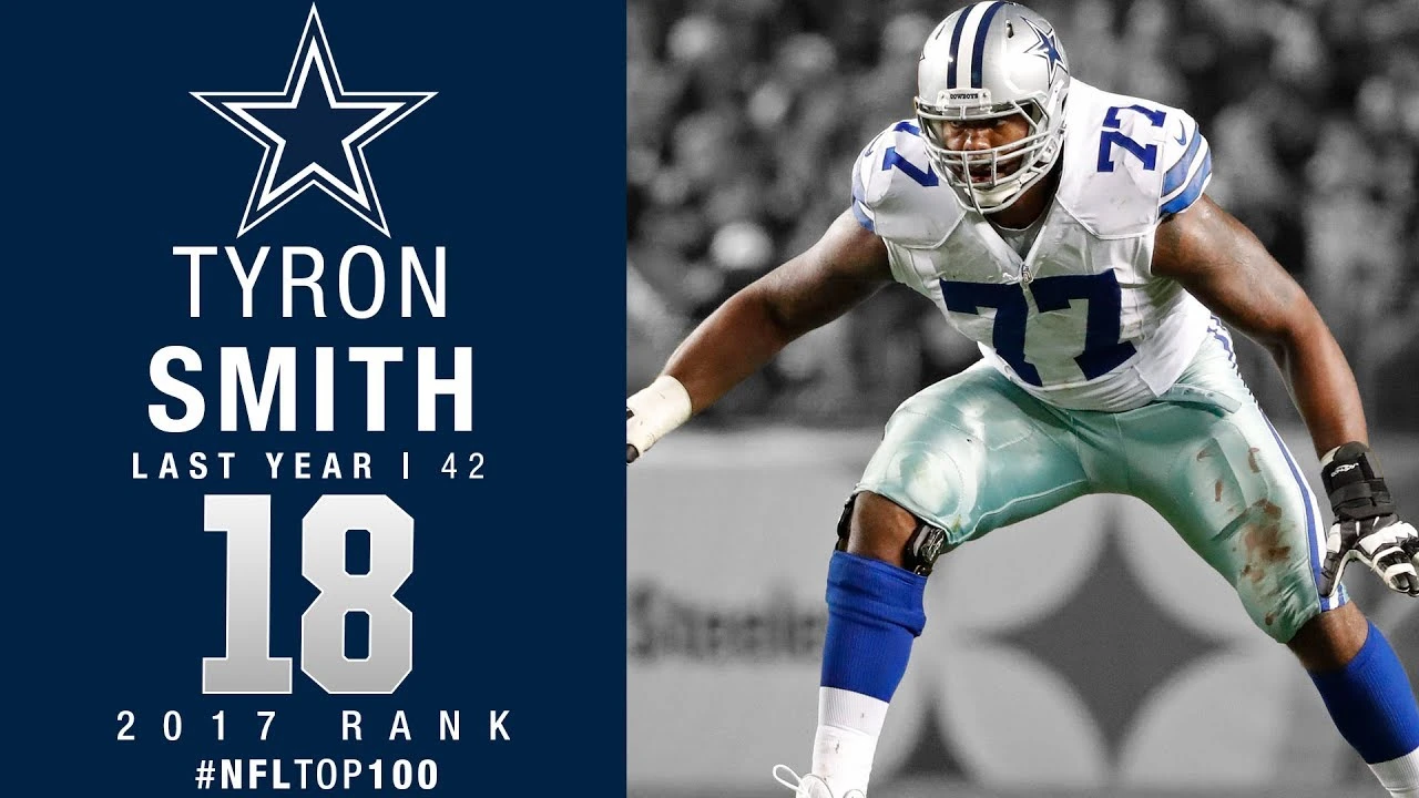 Tyron Smith (OT, Cowboys) | Top 100 Players of 2017