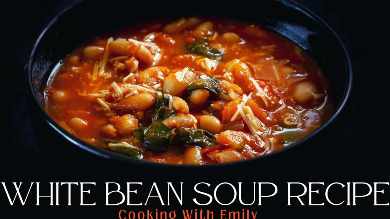 White Bean Soup Recipe | The Best Tuscan Bean Soup!