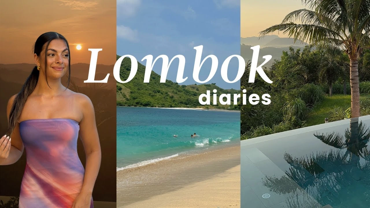 lombok vlog | tampah hills stay, beach hopping and island adventures🌴